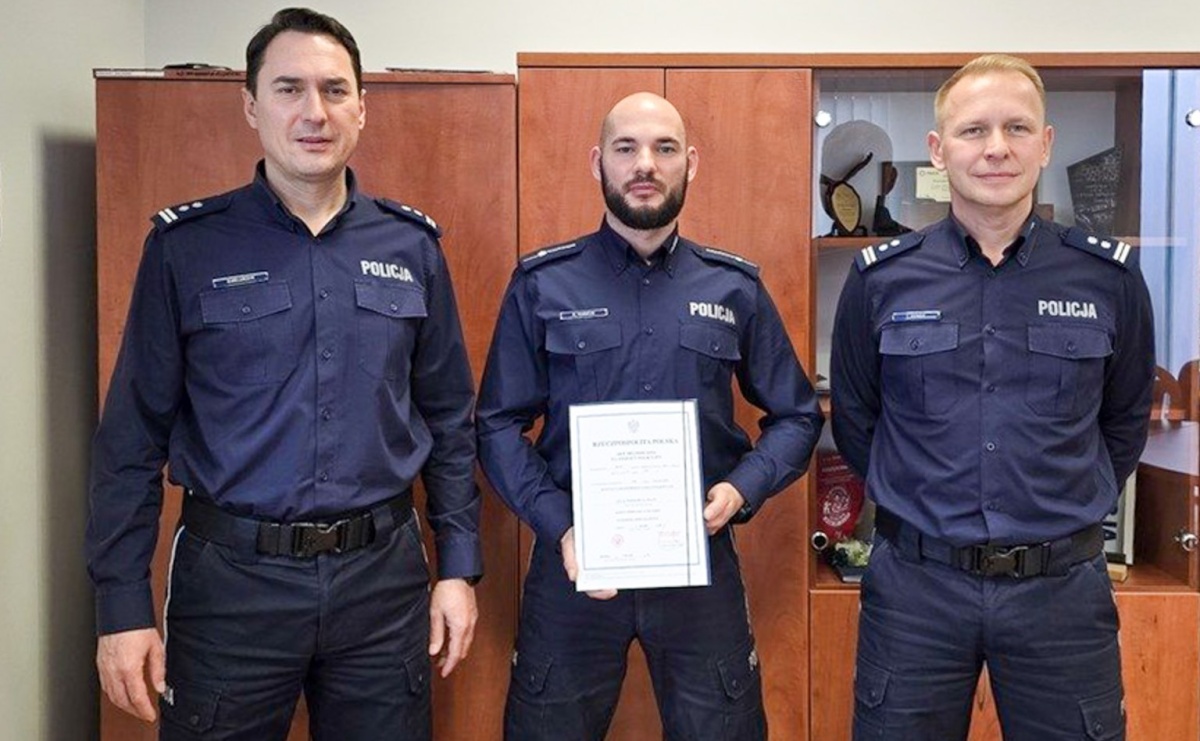 Uroczyste mianowanie funkcjonariuszy w Komendzie Powiatowej Policji w Raciborzu - Serwis informacyjny z Raciborza - naszraciborz.pl