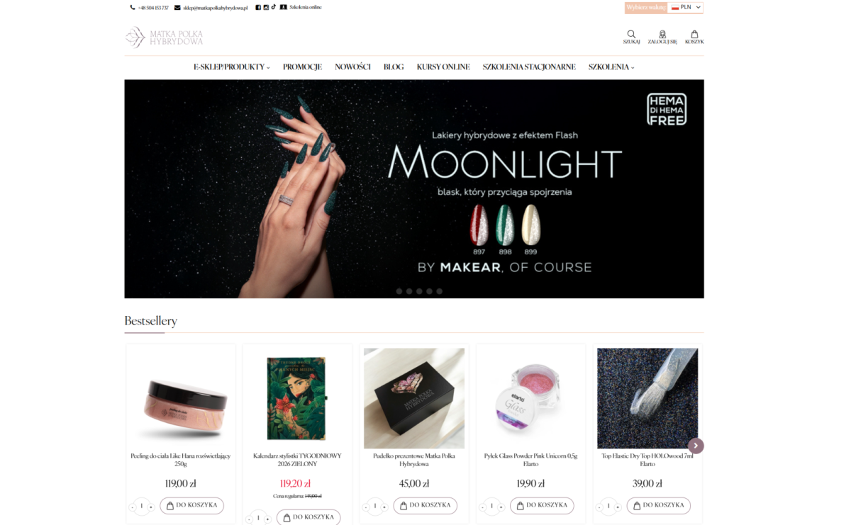Matka Polka Hybrydowa - Sklep z akcesoriami do paznokci