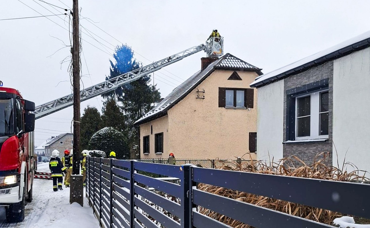 Strażacy w akcji: pożar sadzy, zderzenie na Piaskowej i interwencje w powiecie raciborskim - Serwis informacyjny z Raciborza - naszraciborz.pl
