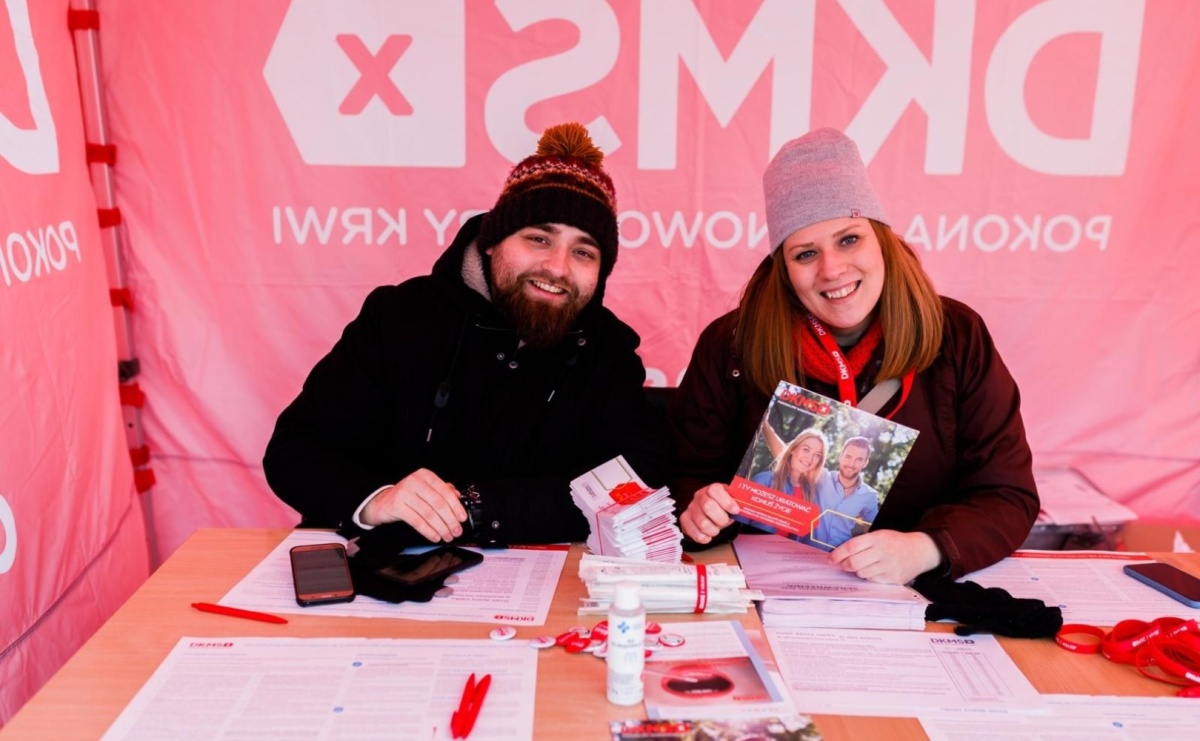 Zostań potencjalnym dawcą szpiku. Akcja DKMS podczas finału WOŚP w Raciborzu - Serwis informacyjny z Raciborza - naszraciborz.pl