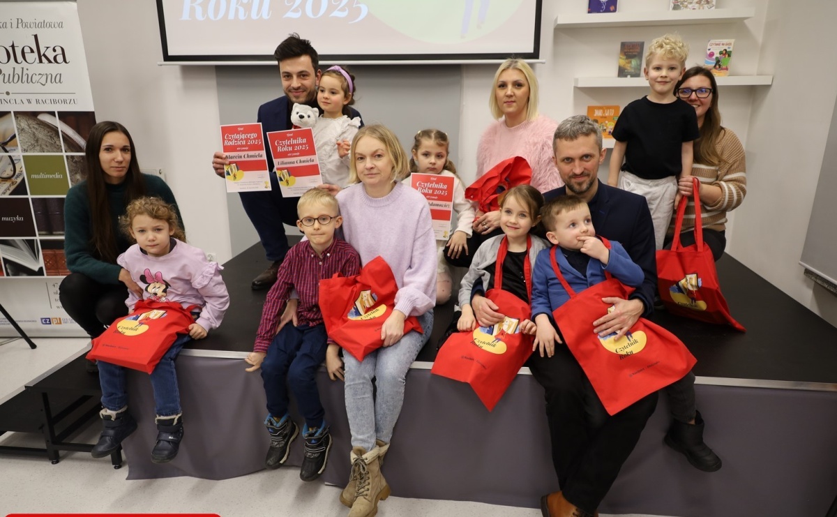 Kto został Czytelnikiem Roku 2025? W Bibliotece podsumowano konkurs czytelniczy - Serwis informacyjny z Raciborza - naszraciborz.pl