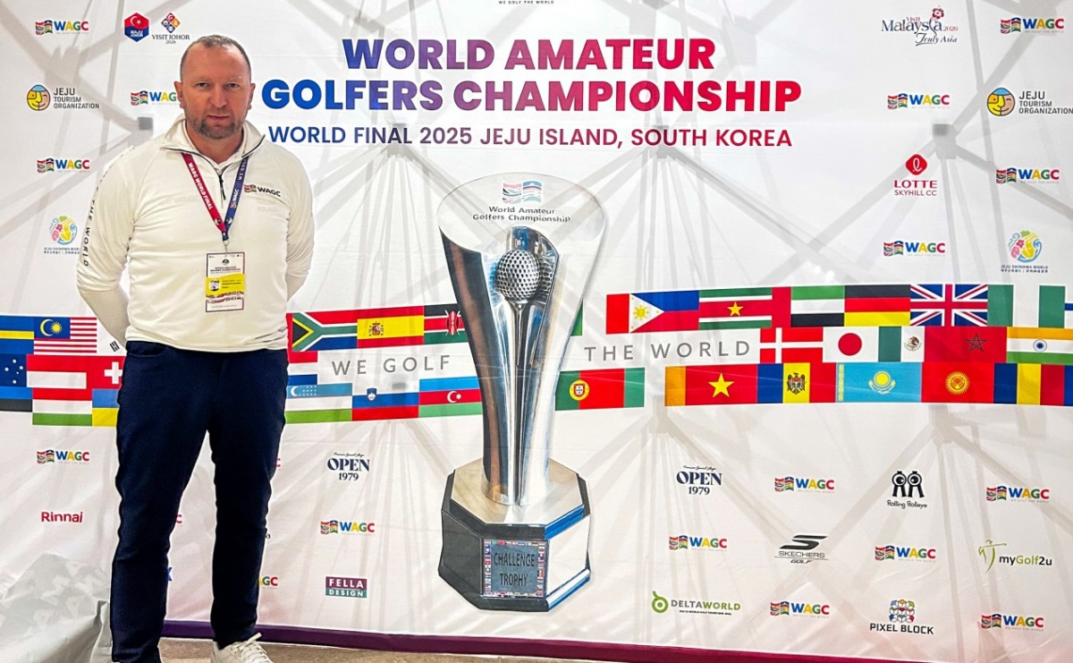 Raciborzanin znów powalczy w mistrzostwach świata amatorów w golfie. Krzysztof Tomaszek w grze o światową czołówkę - Serwis informacyjny z Raciborza - naszraciborz.pl