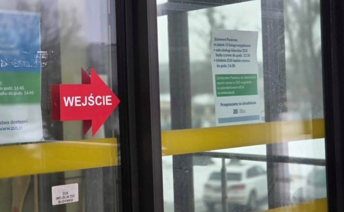 Zmiana godzin obsługi klientów w ZUS w piątek 13 lutego - Serwis informacyjny z Raciborza - naszraciborz.pl