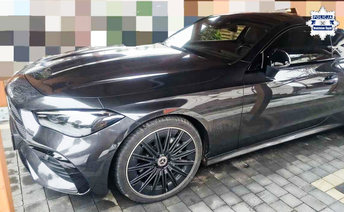 W regionie odzyskano skradzionego Mercedesa wart 300 tys. zł - Serwis informacyjny z Raciborza - naszraciborz.pl