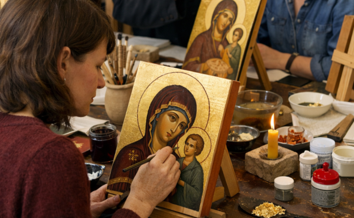 Gminne Centrum Kultury w Nędzy zaprasza na kurs pisania ikon - Serwis informacyjny z Raciborza - naszraciborz.pl