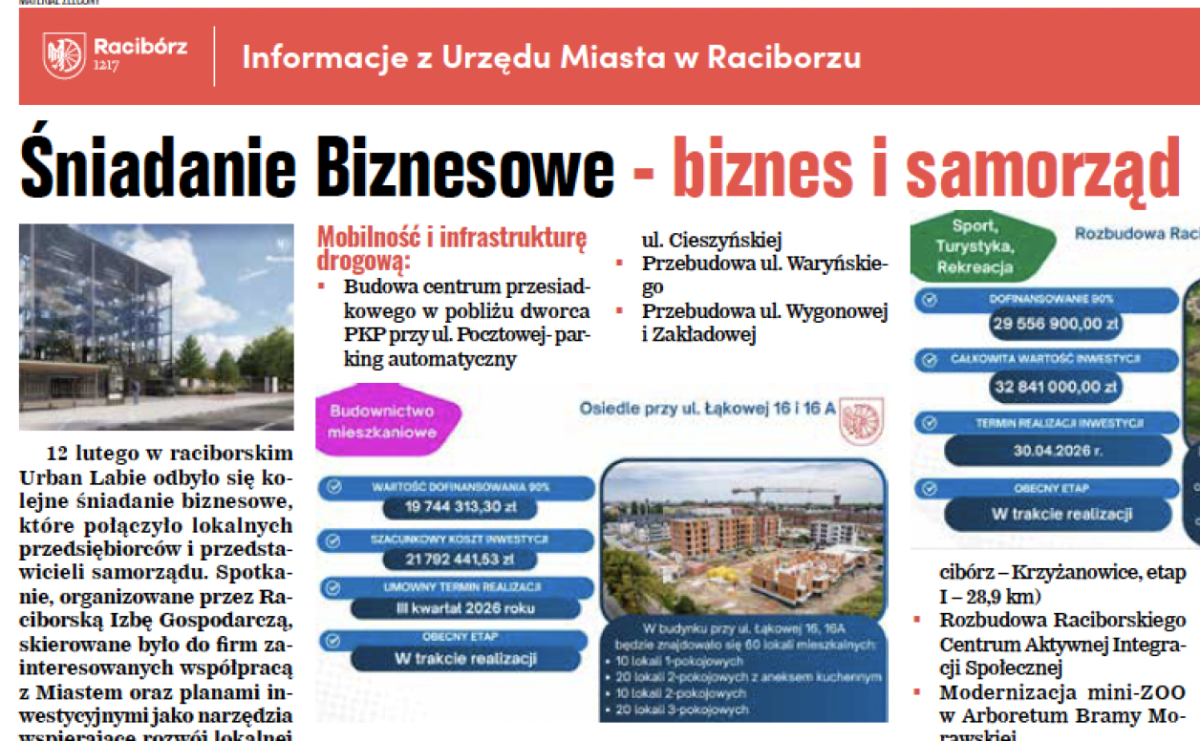 Raciborski Informator Społeczny – nowe wydanie już dostępne - Serwis informacyjny z Raciborza - naszraciborz.pl