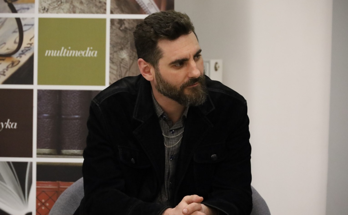 Kryminał po śląsku - Marcin Szewczyk gościem raciborskiej biblioteki - Serwis informacyjny z Raciborza - naszraciborz.pl