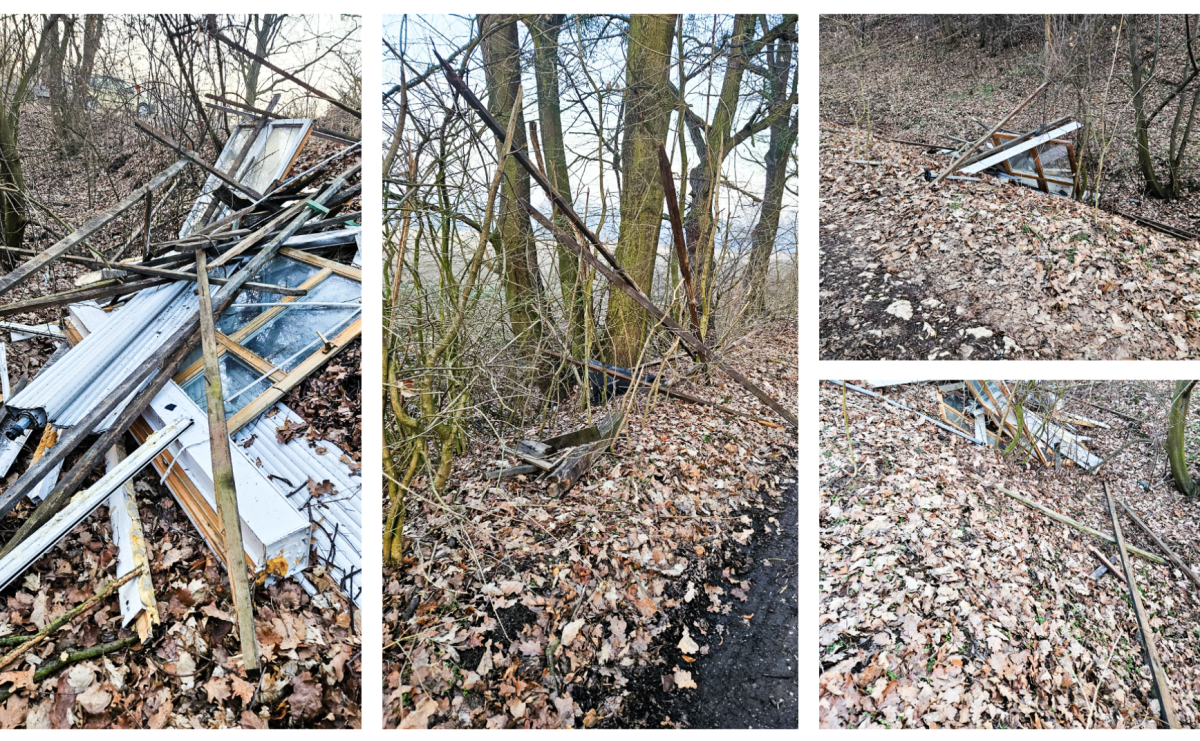 Smutne obrazki z rezerwatu Łężczok [FOTO] - Serwis informacyjny z Raciborza - naszraciborz.pl