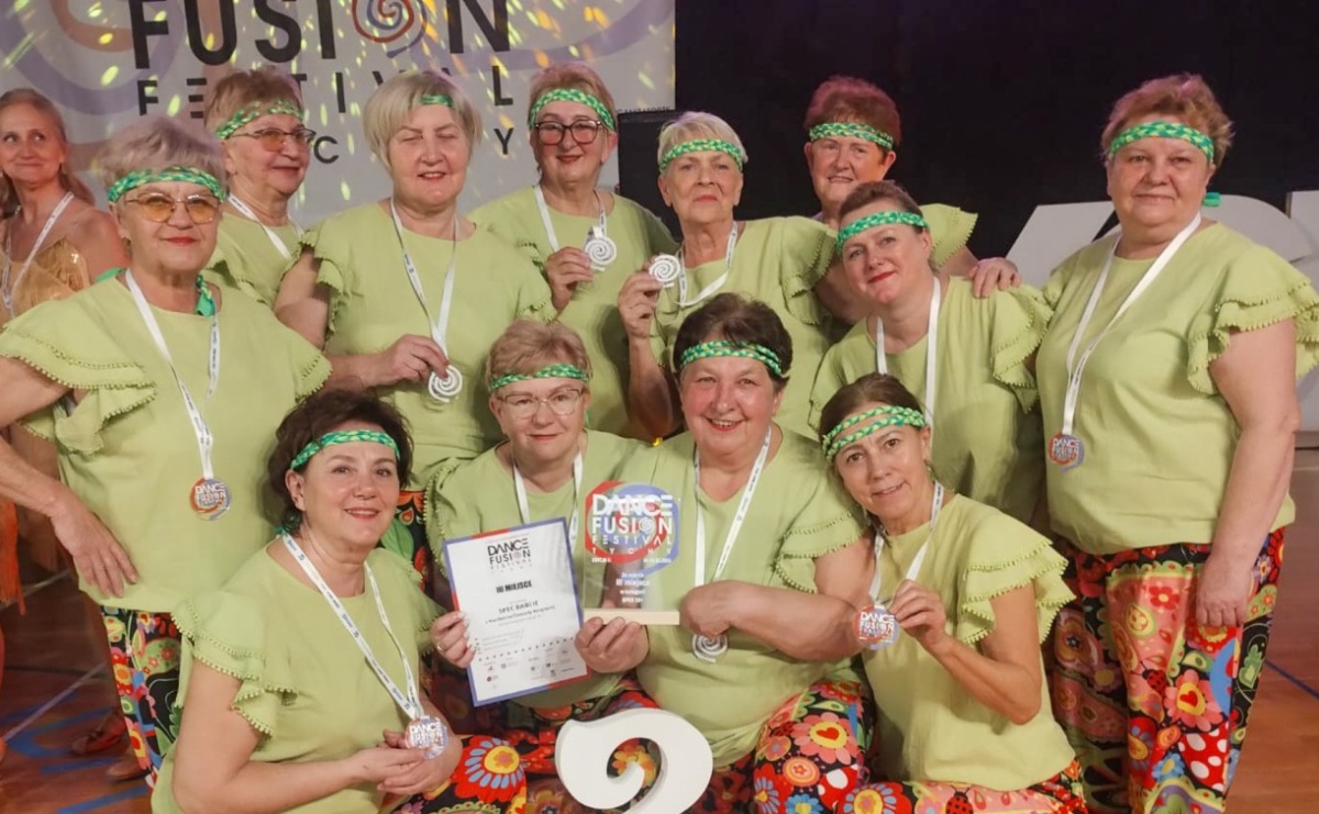 Spec Babcie znów na podium. Sukces seniorek w konkursie DANCE FUSION - Serwis informacyjny z Raciborza - naszraciborz.pl