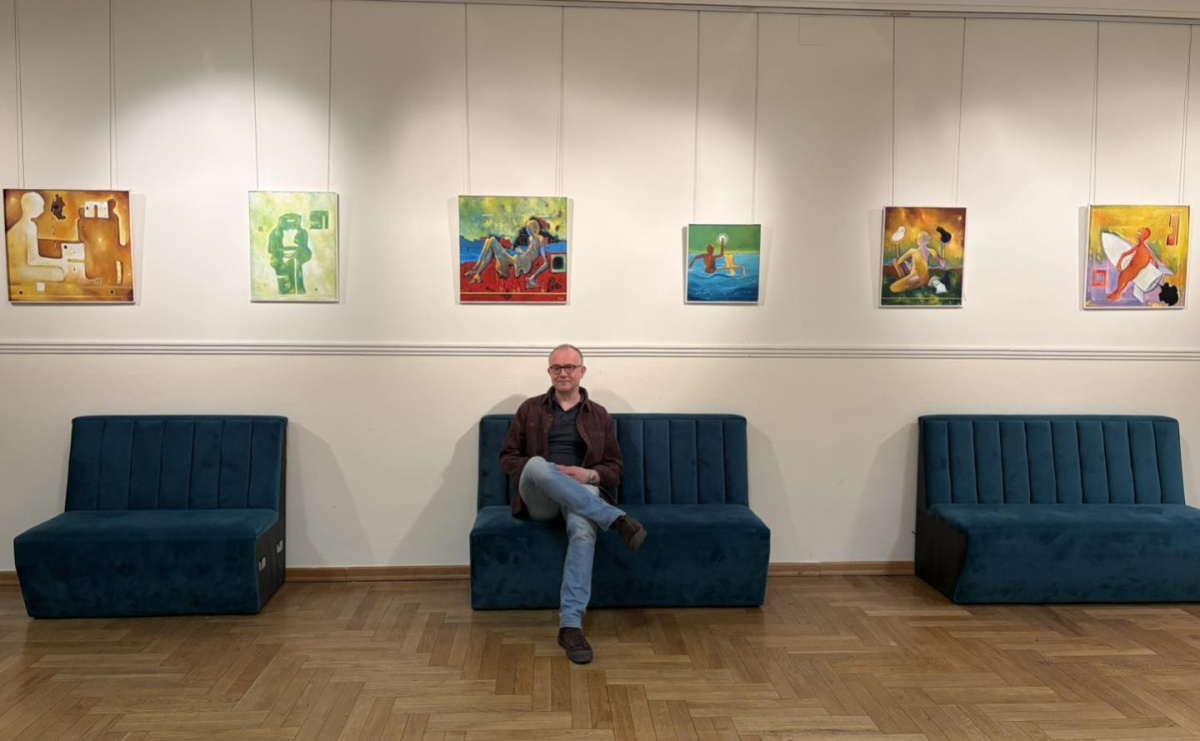 Technologia czułości - wystawa malarstwa Damiana Wojnowskiego - Serwis informacyjny z Raciborza - naszraciborz.pl