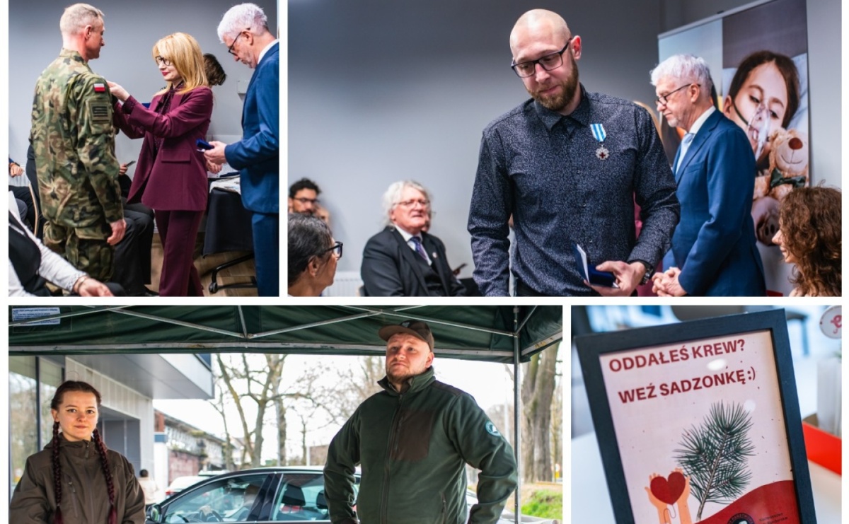25 bohaterów uhonorowanych. Akcja krwiodawstwa z zielonym akcentem w Raciborzu [FOTO i WIDEO] - Serwis informacyjny z Raciborza - naszraciborz.pl