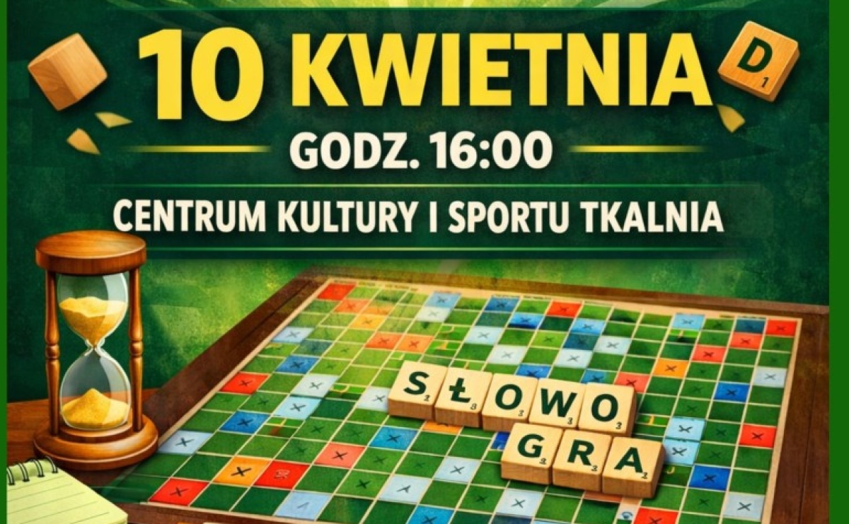 Turniej Scrabble w Tkalni – rywalizacja dla miłośników słów   - Serwis informacyjny z Raciborza - naszraciborz.pl