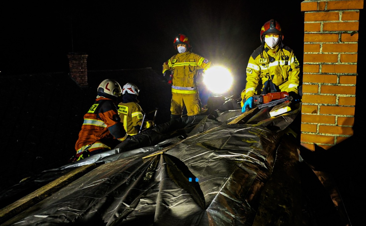 150 tys. zł strat po pożarze w Bojanowie - raport 998 - Serwis informacyjny z Raciborza - naszraciborz.pl