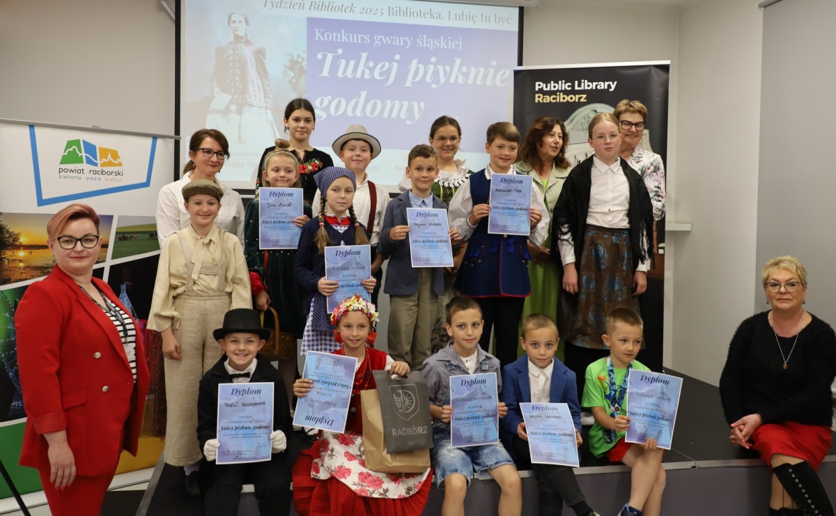 Konkurs Godki Śląskiej Tukej piyknie godomy w raciborskiej bibliotece - Serwis informacyjny z Raciborza - naszraciborz.pl