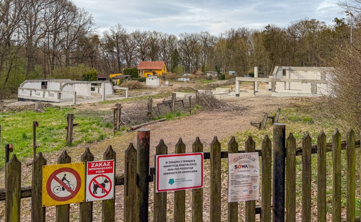 Tak zmienia się raciborskie zoo. Nowy zwierzyniec gotowy jesienią - Serwis informacyjny z Raciborza - naszraciborz.pl