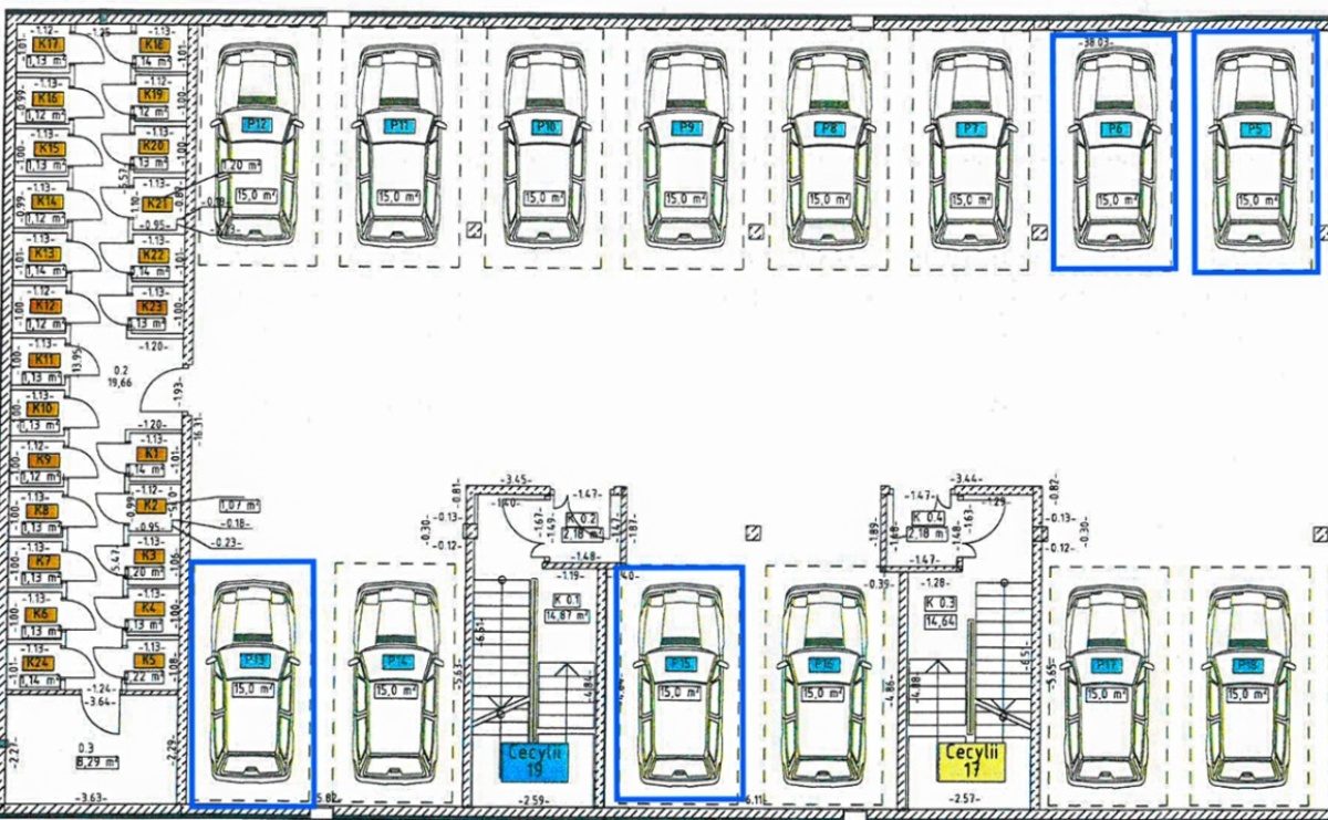 Miejsce postojowe w garażu podziemnym przy ul. Cecylii na sprzedaż - Serwis informacyjny z Raciborza - naszraciborz.pl
