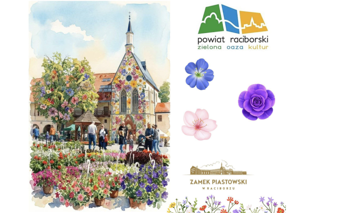 Wiosenny jarmark kwiatów, zdrowej żywności i rękodzieła na Zamku Piastowskim w Raciborzu [25 kwietnia sobota] - Serwis informacyjny z Raciborza - naszraciborz.pl