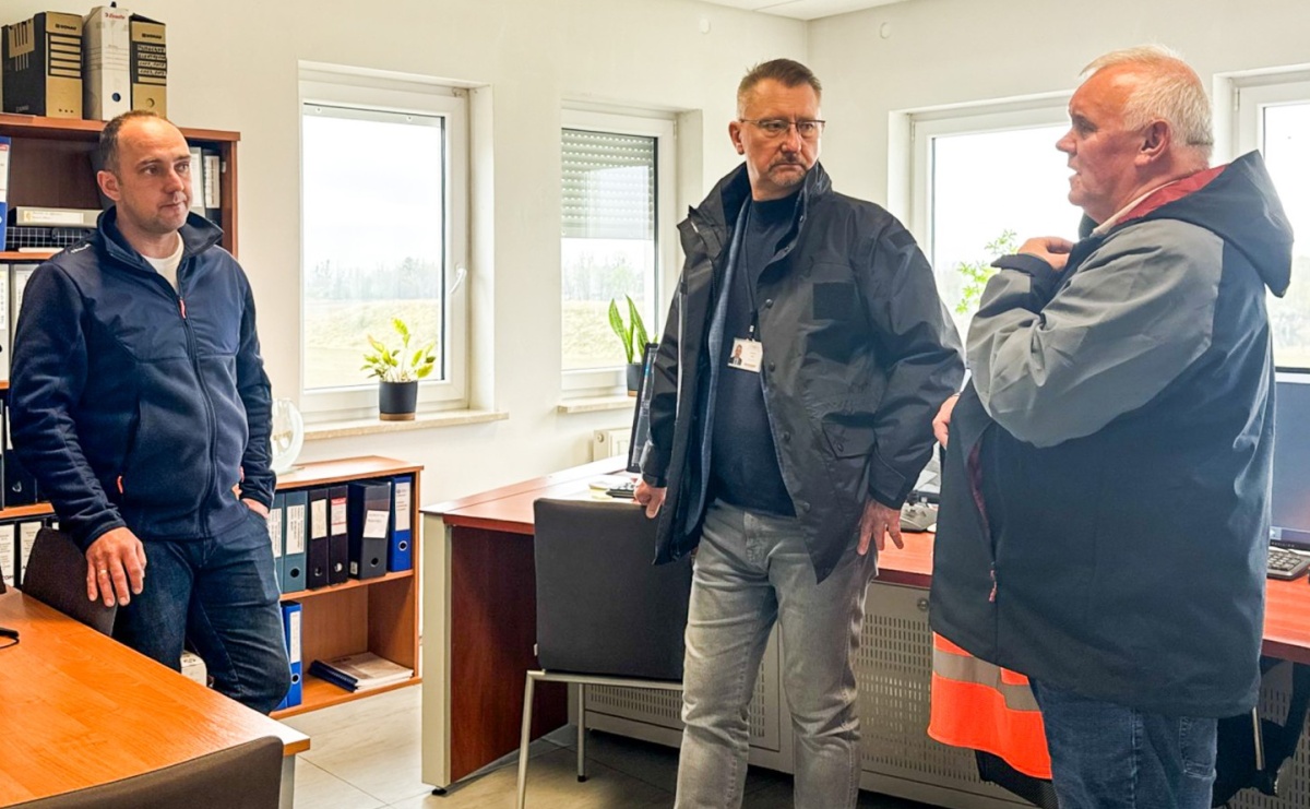 Wizyta przedstawicieli Śląskiego Urzędu Wojewódzkiego. Wizytowali zbiornik Racibórz - Serwis informacyjny z Raciborza - naszraciborz.pl