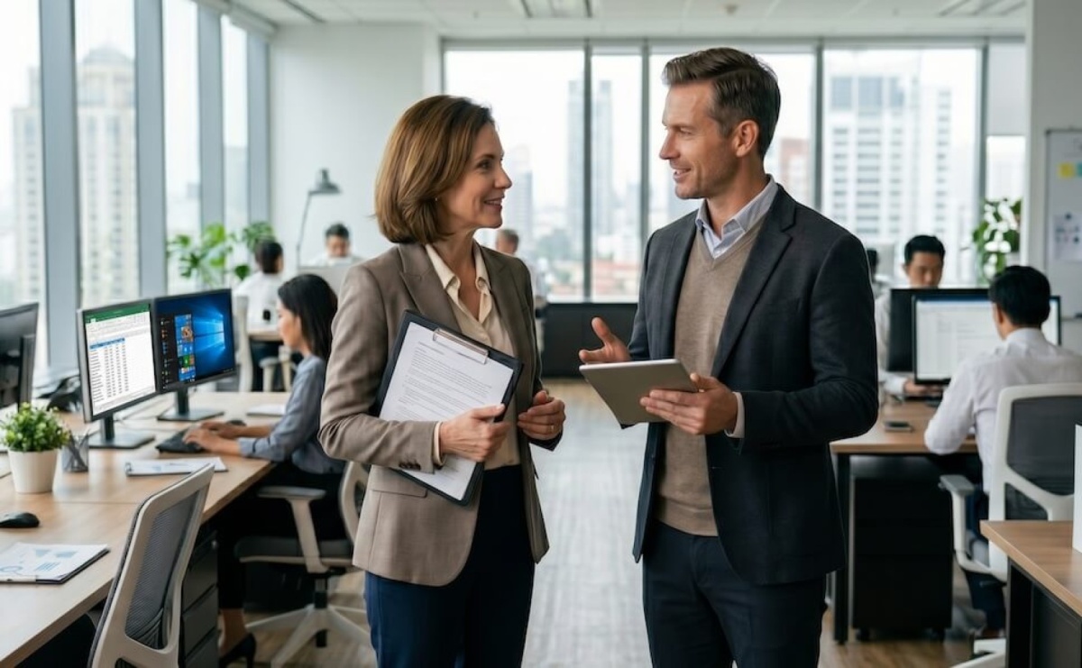 Specjaliści z agencji rekrutacyjnej Devire