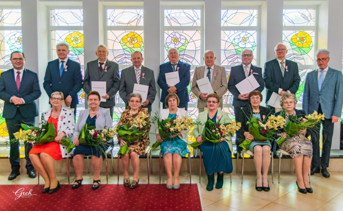 Miłość na medal. Jubileusz 50-lecia małżeństw w Raciborzu [FOTO i WIDEO] - Serwis informacyjny z Raciborza - naszraciborz.pl