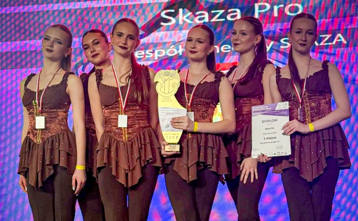 Sukcesy Zespołu Tanecznego SKAZA na ogólnopolskim turnieju w Łańcucie - Serwis informacyjny z Raciborza - naszraciborz.pl