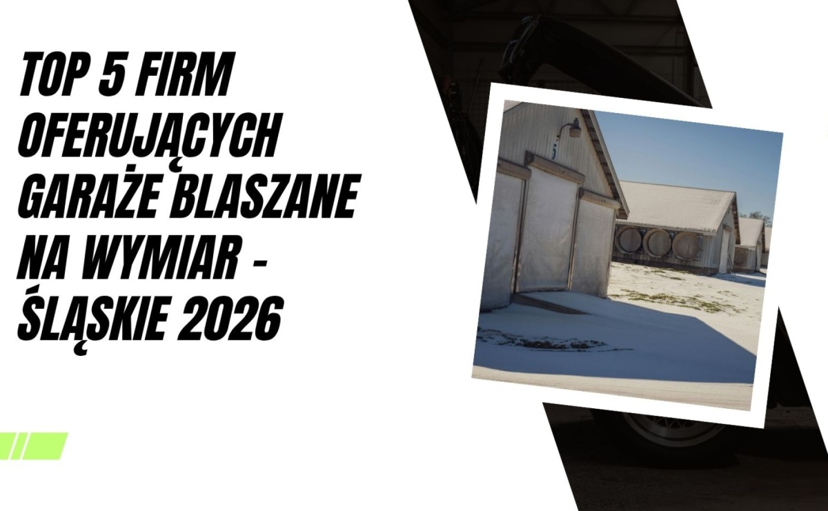 TOP 5 firm oferujących garaże blaszane na wymiar - Śląskie 2026 - Serwis informacyjny z Raciborza - naszraciborz.pl