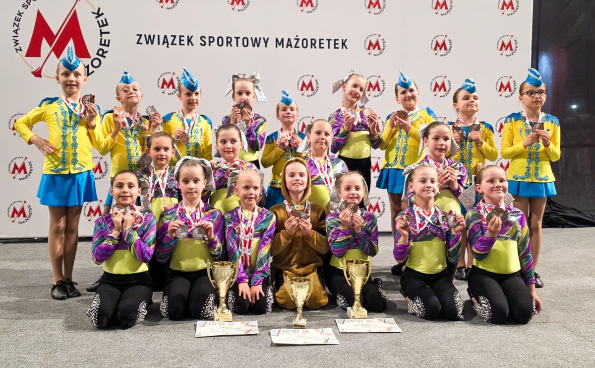 Zwycięstwo mażoretek ZARA na Mistrzostwach Polski nominacją do Mistrzostw Europy - Serwis informacyjny z Raciborza - naszraciborz.pl