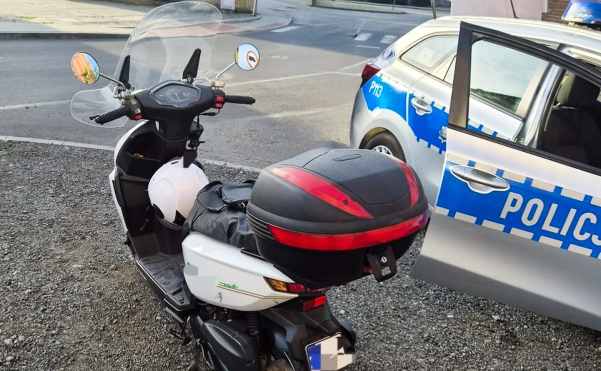 Trzy promile i jazda motorowerem do sklepu - Serwis informacyjny z Raciborza - naszraciborz.pl