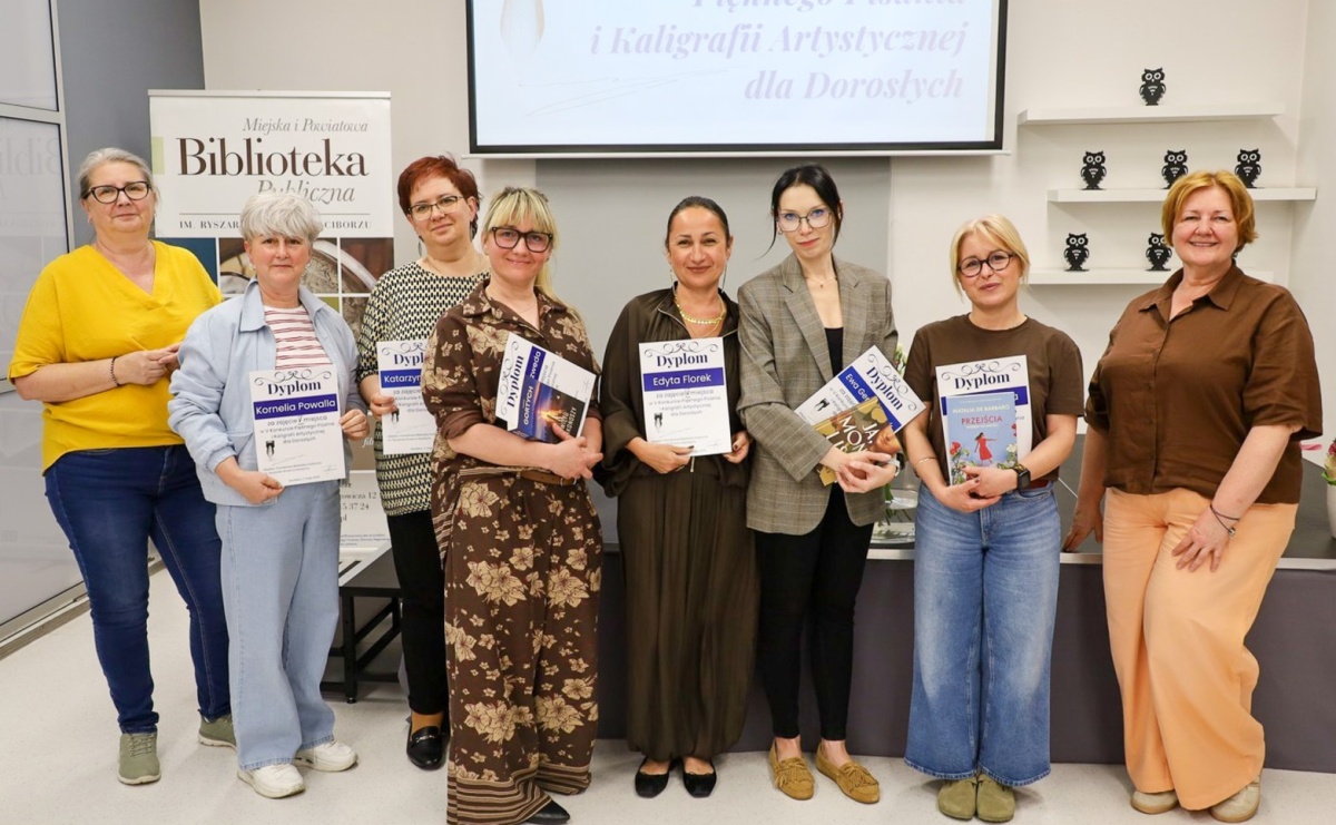 Tydzień Bibliotek: Monika Kucza Mistrzem Kaligrafii - Serwis informacyjny z Raciborza - naszraciborz.pl