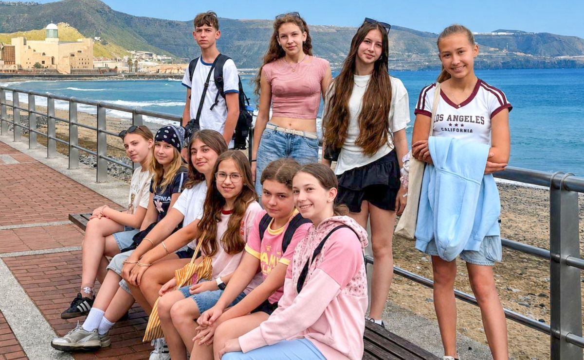 Uczniowie SP 1 z Ostroga na Gran Canarii - Serwis informacyjny z Raciborza - naszraciborz.pl