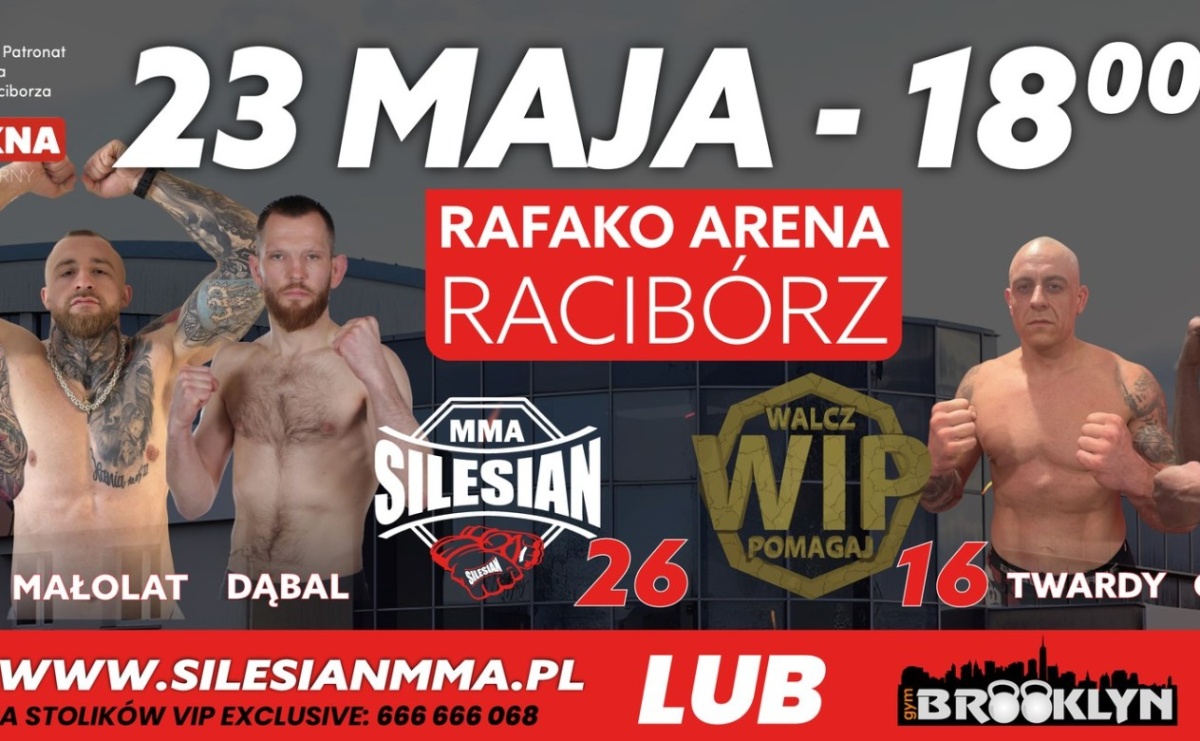 Po raz pierwszy w Raciborzu – podwójna gala Silesian MMA 26 oraz Walcz i Pomagaj 16 - Serwis informacyjny z Raciborza - naszraciborz.pl