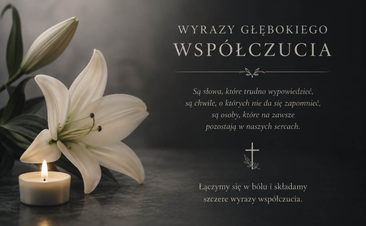 Kondolencje posłanki na Sejm RP oraz członków i sympatyków Koalicji Obywatelskiej - Serwis informacyjny z Raciborza - naszraciborz.pl