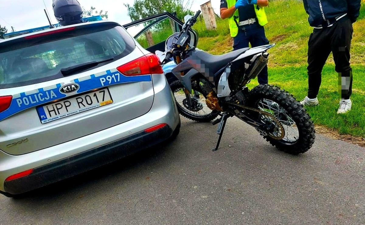 16-latek uciekał przed policją na crossie. Nieletni odpowie przed sądem - Serwis informacyjny z Raciborza - naszraciborz.pl
