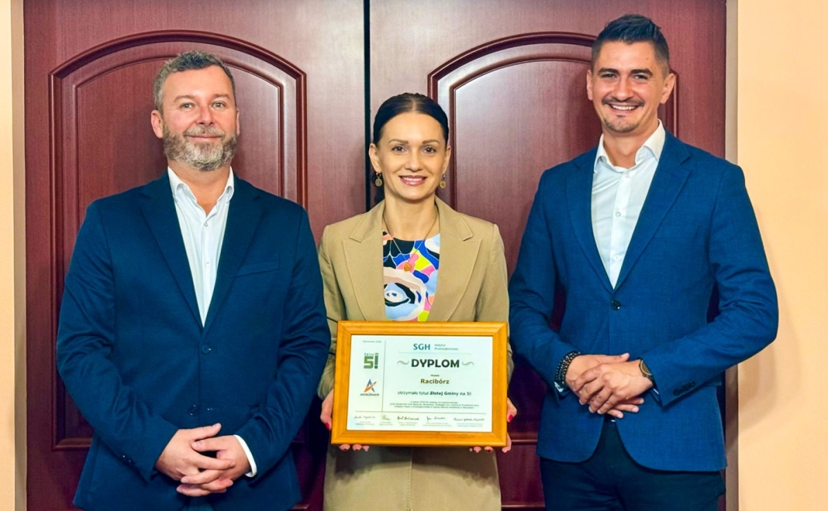Racibórz liderem w Polsce. Miasto wyróżnione w rankingu Gmina na 5! - Serwis informacyjny z Raciborza - naszraciborz.pl