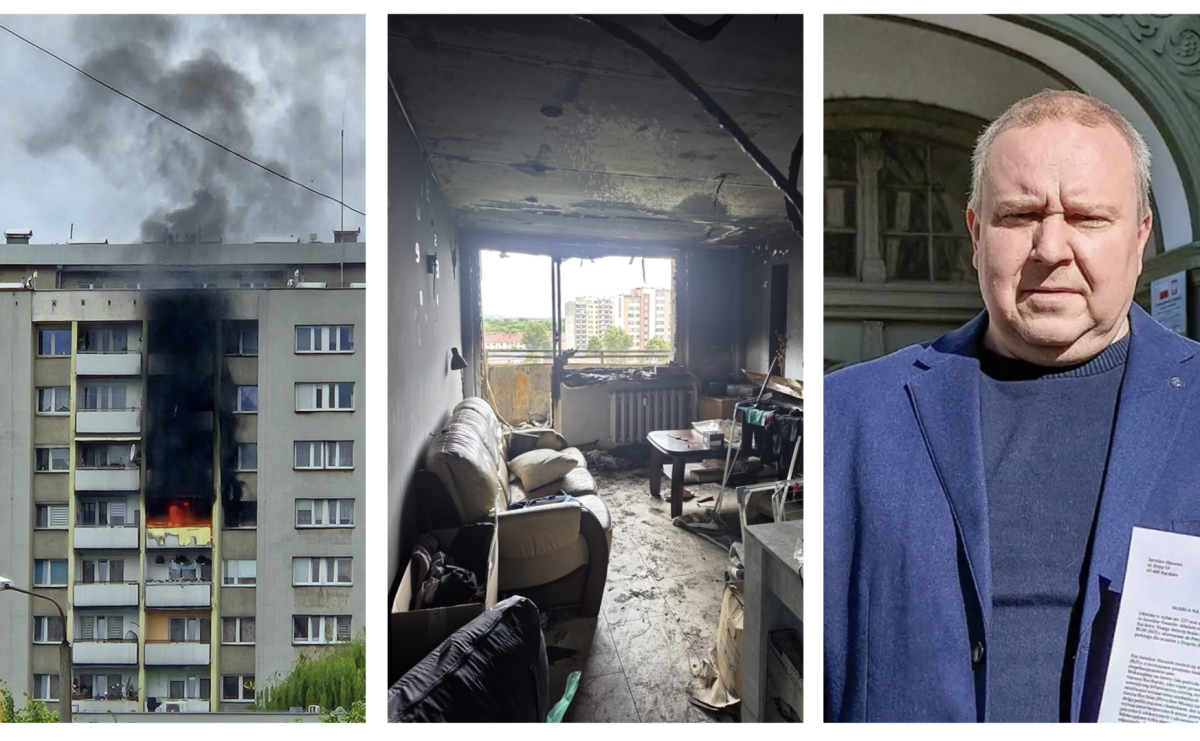 Spór o pomoc dla rodziny po pożarze mieszkania przy ul. Katowickiej w Raciborzu. Dwie wersje wydarzeń - Serwis informacyjny z Raciborza - naszraciborz.pl