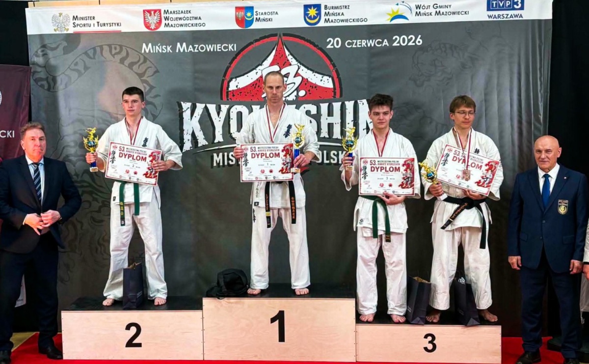 Srebro Pawła Świętego na Mistrzostwach Polski Karate Kyokushin - Serwis informacyjny z Raciborza - naszraciborz.pl