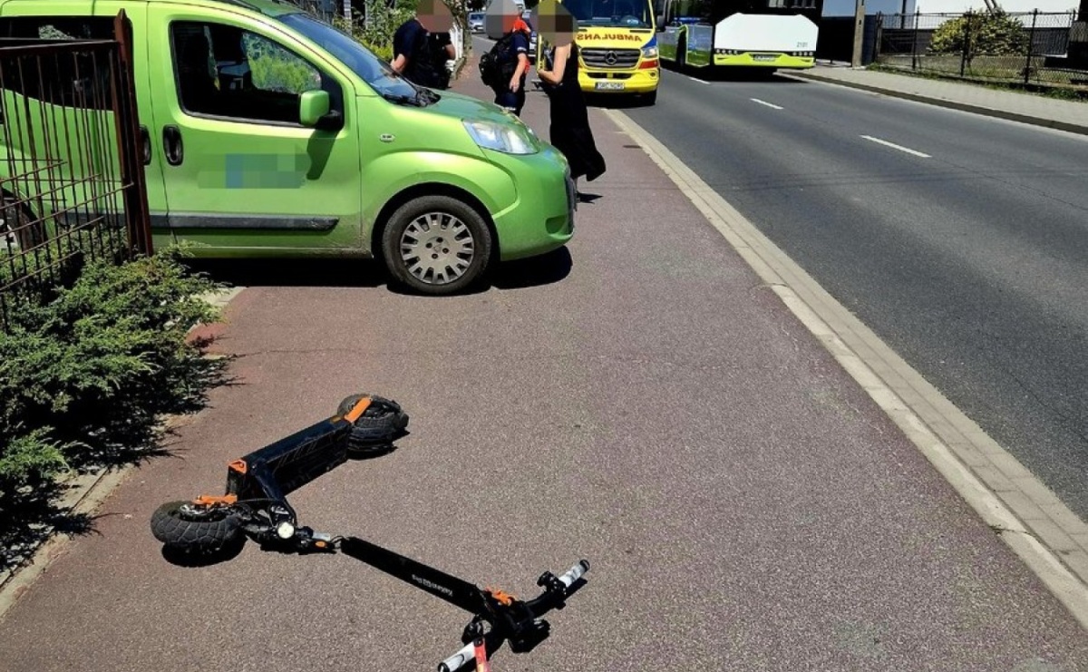 Hulajnogi elektryczne pod lupą policji. Dwa groźne zdarzenia w Raciborzu z udziałem nieletnich - Serwis informacyjny z Raciborza - naszraciborz.pl