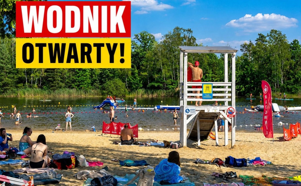 Kąpielisko Wodnik w Kuźni Raciborskiej ponownie otwarte - Serwis informacyjny z Raciborza - naszraciborz.pl