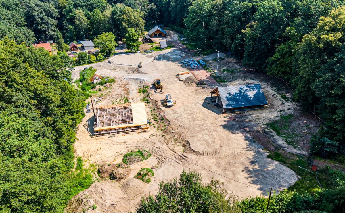 Nowe oblicze mini-zoo w Lesie Obora. Trwa modernizacja zwierzyńca - Serwis informacyjny z Raciborza - naszraciborz.pl