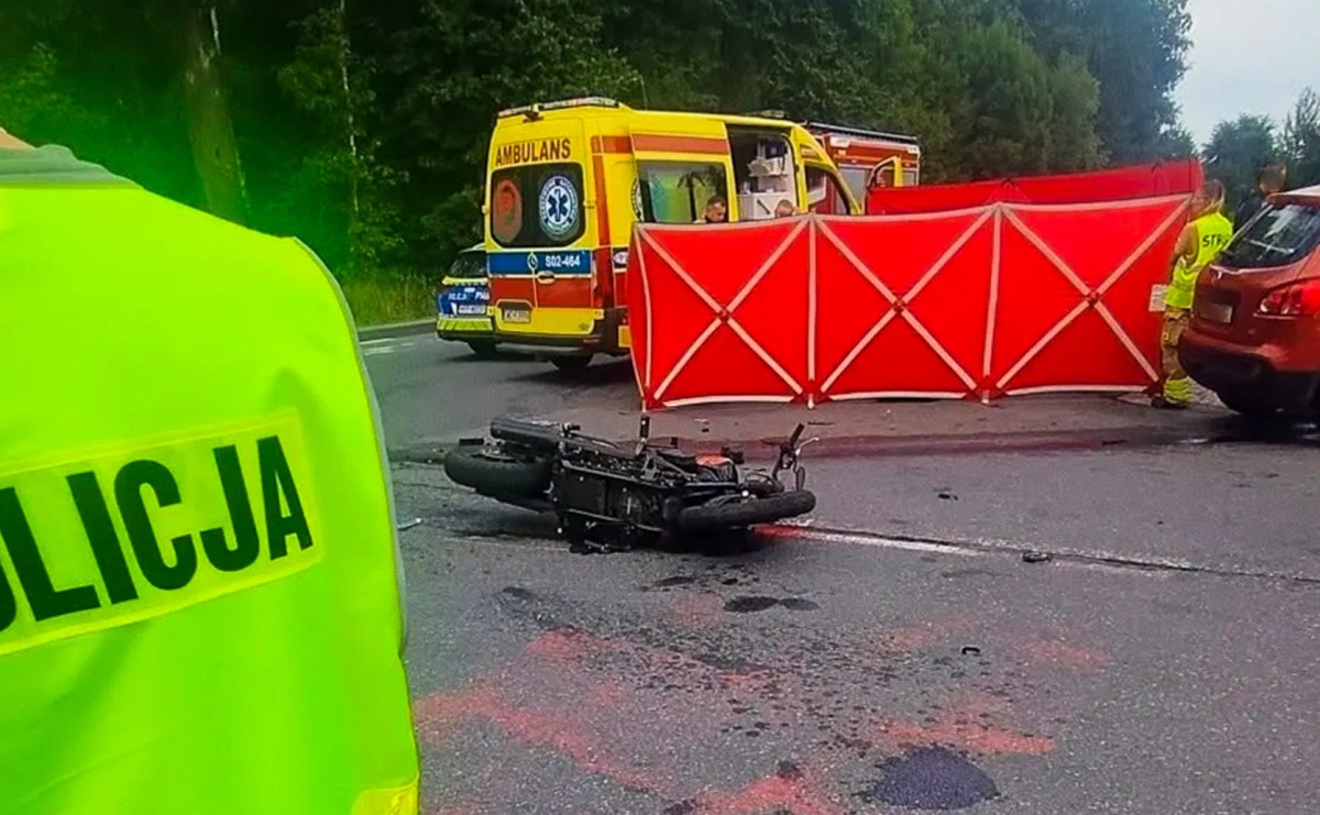 Tragedia w Gorzyczkach. Ofiara to 45-letni motocyklista z Krzyżanowic - Serwis informacyjny z Raciborza - naszraciborz.pl