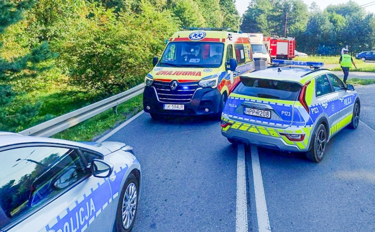 Siedem interwencji strażaków w powiecie raciborskim. Groźny wypadek w Rudach i pożar ścierniska - Serwis informacyjny z Raciborza - naszraciborz.pl