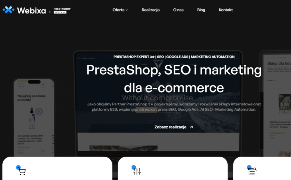 Agencja PrestaShop Webixa