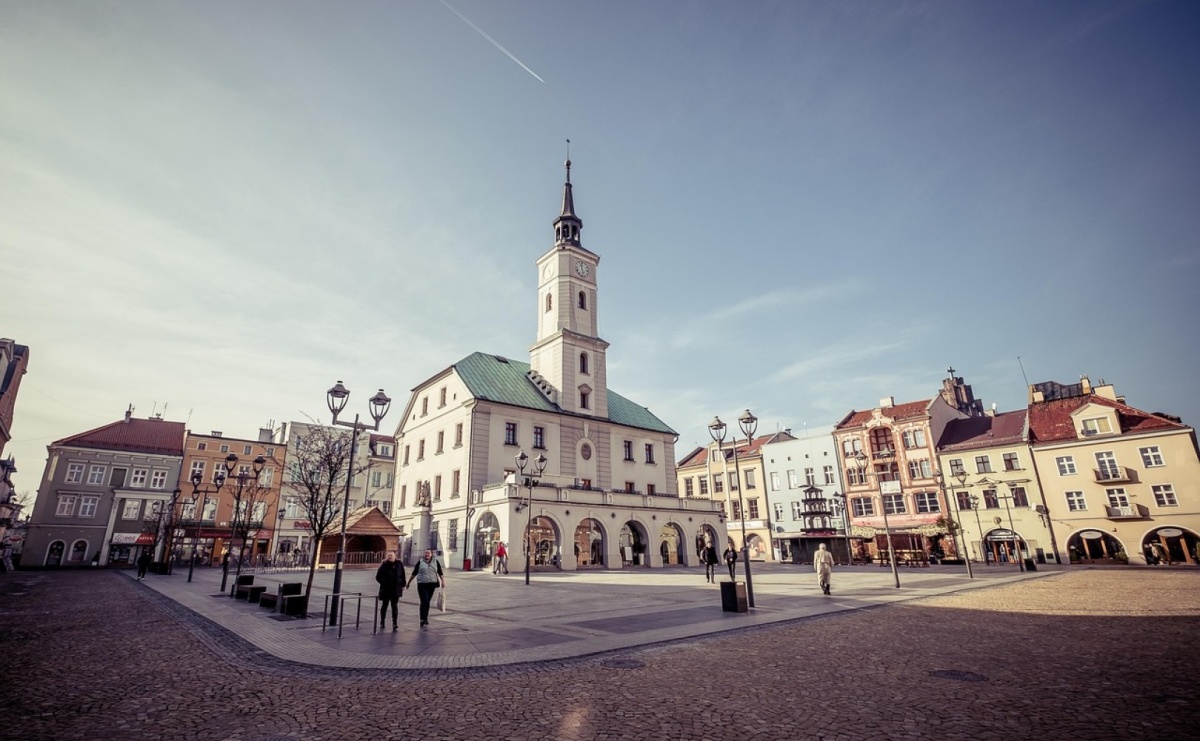 grafika ilustruje miasto gliwice