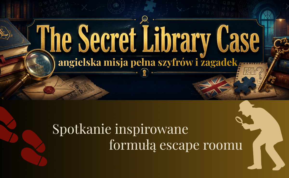 The Secret Library Case. Biblioteka zaprasza młodzież na angielską misję pełną zagadek - Serwis informacyjny z Raciborza - naszraciborz.pl
