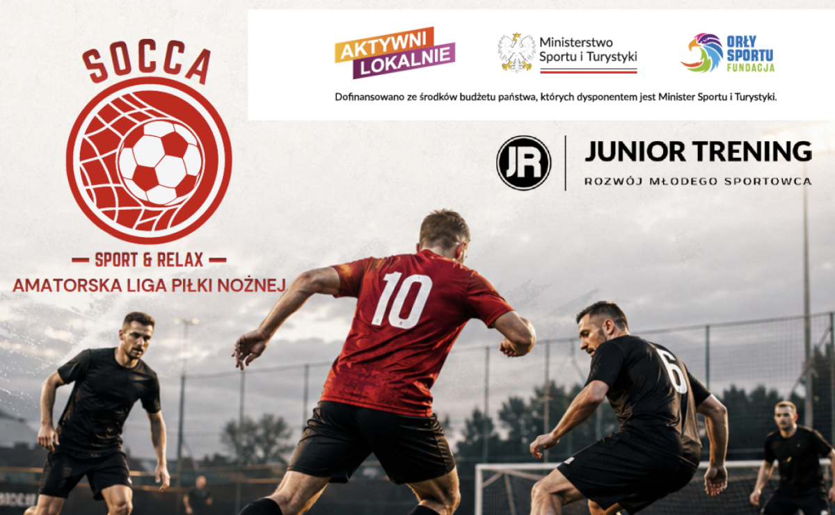 Rusza SOCCA Sport & Relax – nowa amatorska liga piłkarska. Trwają zapisy drużyn - Serwis informacyjny z Raciborza - naszraciborz.pl