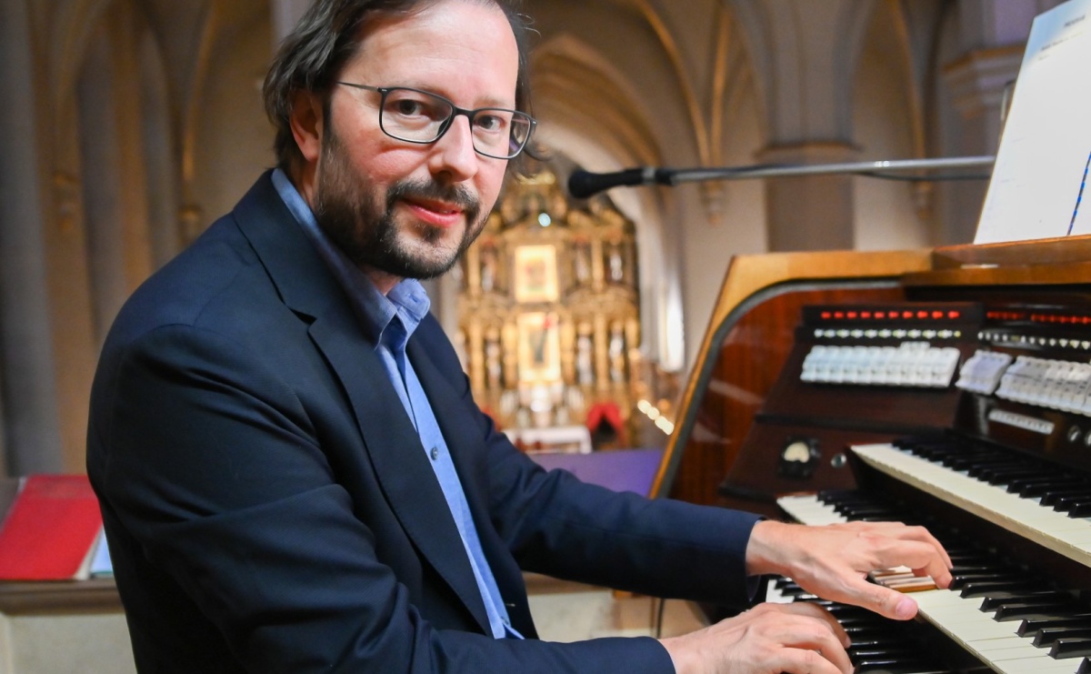 XXXIX Dni Muzyki Organowej i Kameralnej. Piotr Rojek koncetował w kościele farnym - Serwis informacyjny z Raciborza - naszraciborz.pl