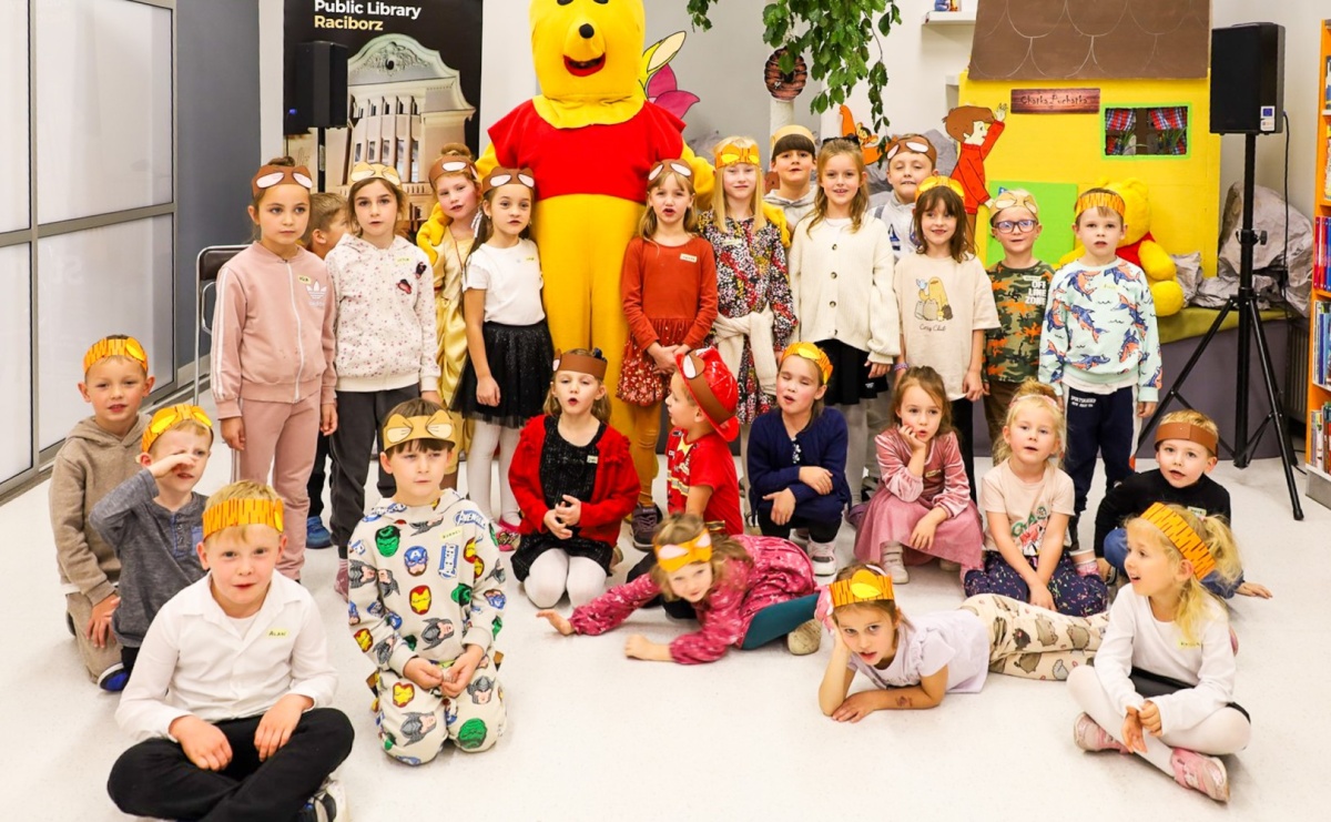 Świętuj z biblioteką Urodziny Kubusia Puchatka - Serwis informacyjny z Raciborza - naszraciborz.pl