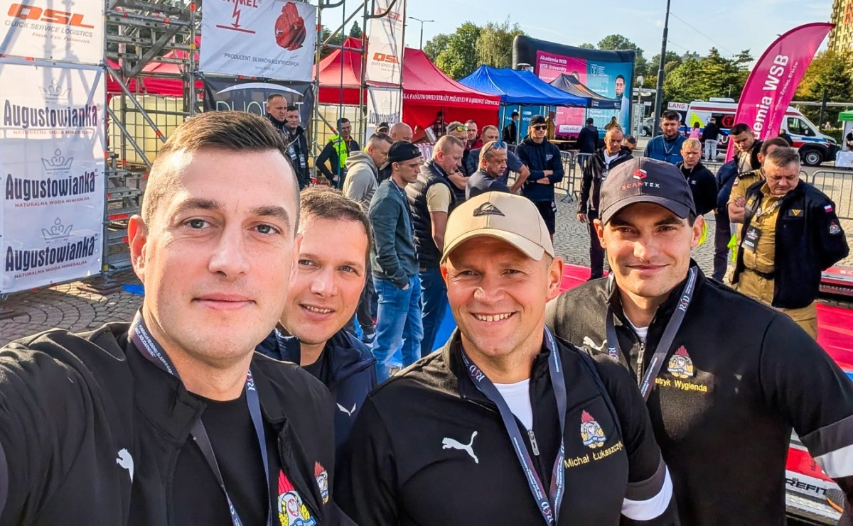 Podium dla KP PSP Racibórz. Strażacy wywalczyli trzecie miejsce w zawodach NajSolidniejszy Strażak - Serwis informacyjny z Raciborza - naszraciborz.pl