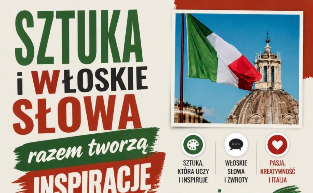 Pierwsze takie spotkania w Raciborzu! Sztuka mówi po włosku na Zamku Piastowskim - Serwis informacyjny z Raciborza - naszraciborz.pl