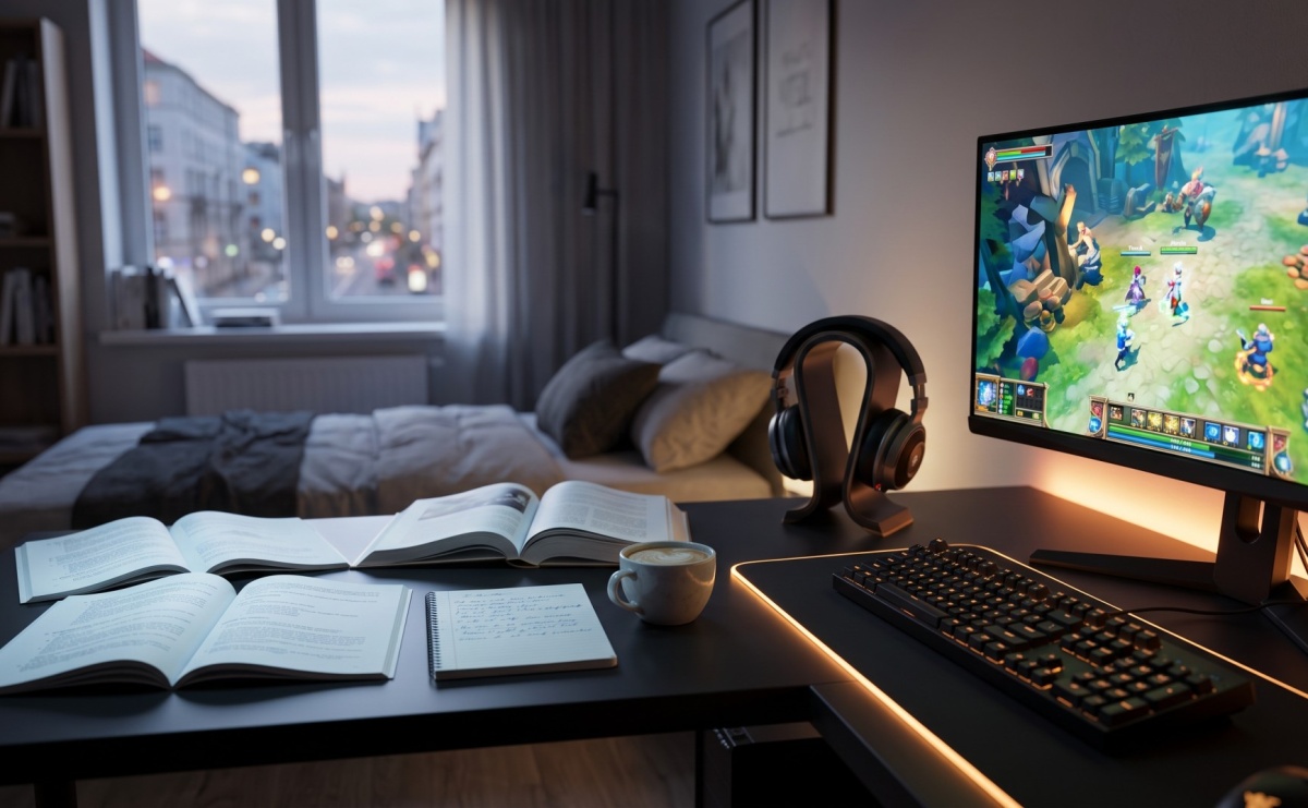 Za dnia wykłady, w nocy gaming. Jak stworzyć uniwersalne stanowisko studenta? - Serwis informacyjny z Raciborza - naszraciborz.pl